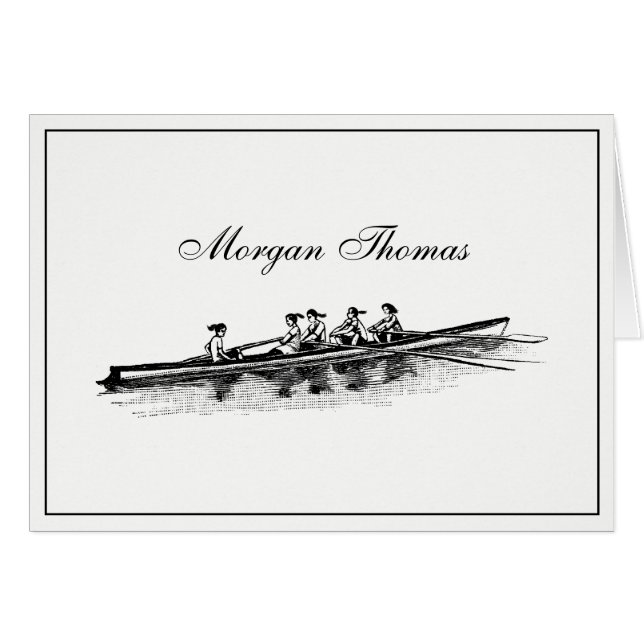 Femmes Aviron Rameuses Équipe D'équipage Sports Na (Devant Horizontal)
