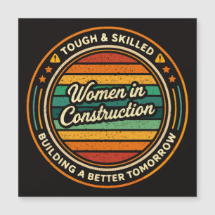 Femmes dans la construction dures et qualifiées