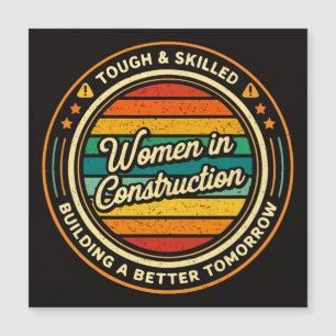 Femmes dans la construction dures et qualifiées