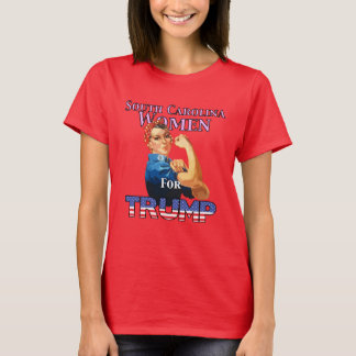 Femmes De Caroline Du Sud Pour Trump T-Shirt