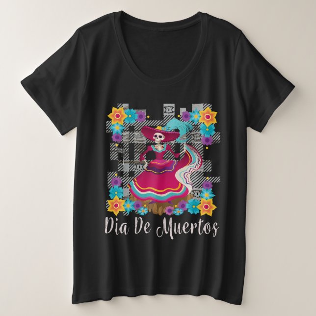 Femmes de Dia de Muertos (jour des morts) (Design devant)