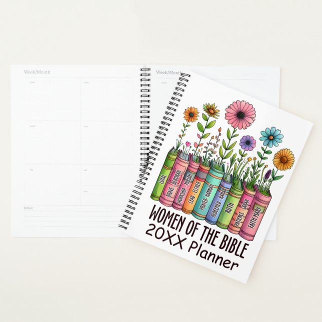 Femmes de la bible avec fleurs sauvages (Devant avec enveloppe)