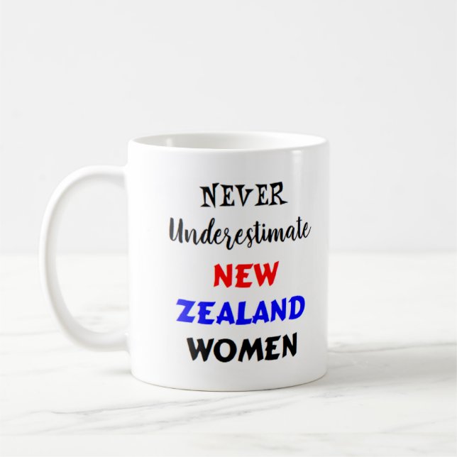 femmes de la nouvelle-zélande Mug (Gauche)