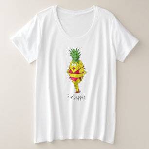 Femmes de Pin- d'ananas de Fineapple plus le