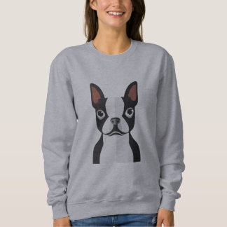 Femmes de sweatshirt de Boston Terrier