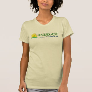 Femmes de T-shirt de recherches = de traitement