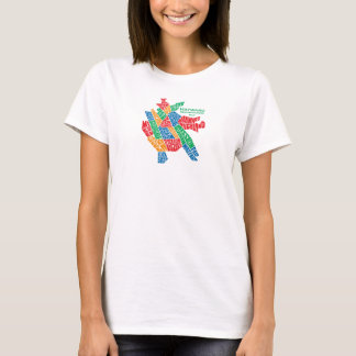 Femmes de T-shirt de voisinages de Hayward