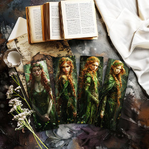 Femmes irlandaises celtiques Signets, Signets Imag