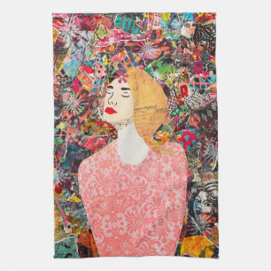 Femmes Médias mixtes Inspirationnel Art Serviette