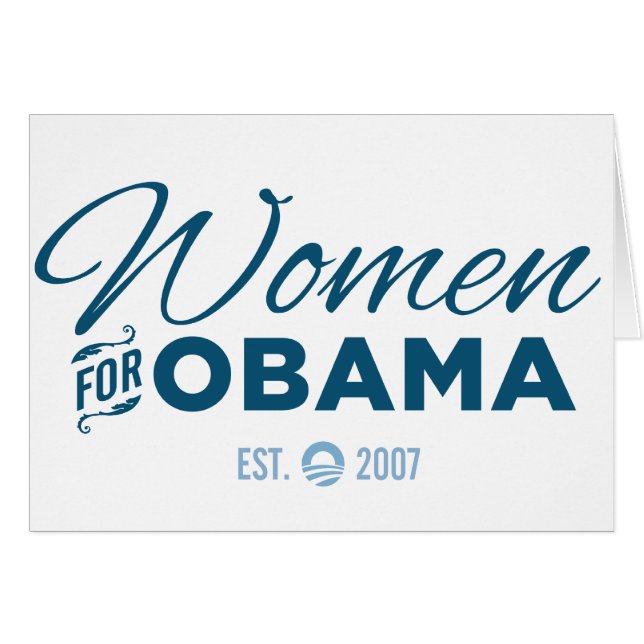 Femmes pour Obama (Devant horizontal)