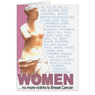 Femmes roses de ruban