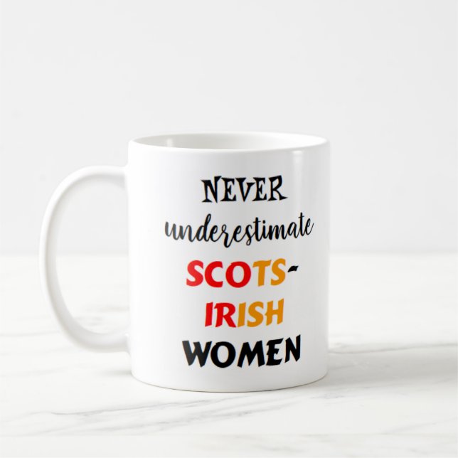 femmes scots-irlandaises tasse à café (Gauche)