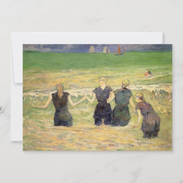 Femmes se baignant à Dieppe de Paul Gauguin (Devant)