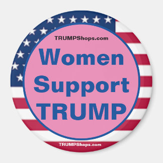 Femmes soutien TRUMP Pink Patriotique aimant