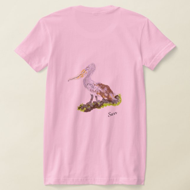 Femmes : T-shirt : Pélican (Couchage Retour)
