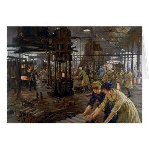 Femmes travaillant dans une usine de munitions en 
