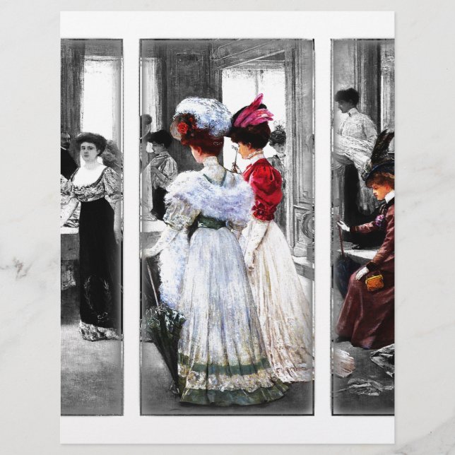 femmes victoriennes vintages (Devant)