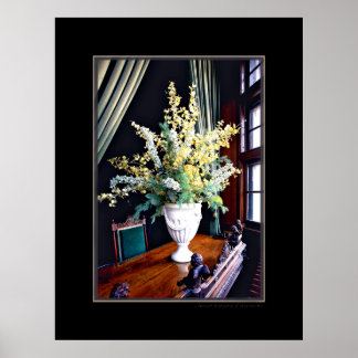 Fenêtre Au Manoir Photographie Poster Art Imprimer