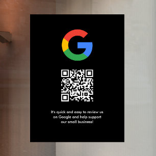 Fenêtre Autocollant pour Google Reviews   Autocollant viny