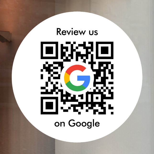 Fenêtre Autocollant pour vitres Google Reviews | Autocolla (Gain Google reviews & grow your business with this editable  rating request window cling decal sign.)