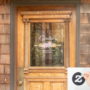 Fenêtre Autocollant pour vitrine de boulangerie