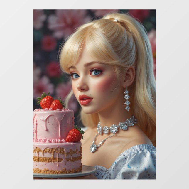 Fenêtre Autocollant pour vitrine de confiserie (Feuille)