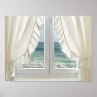 Fenêtre avec vue - affiche