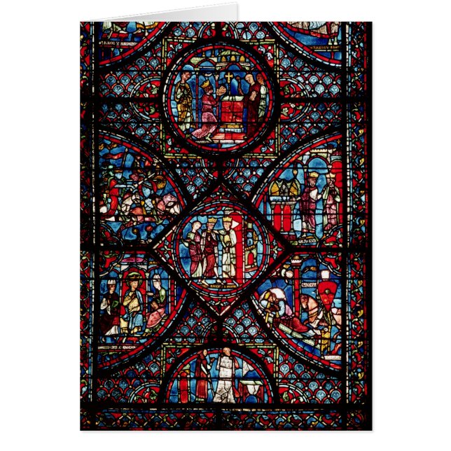 Fenêtre dépeignant des scènes (Devant)