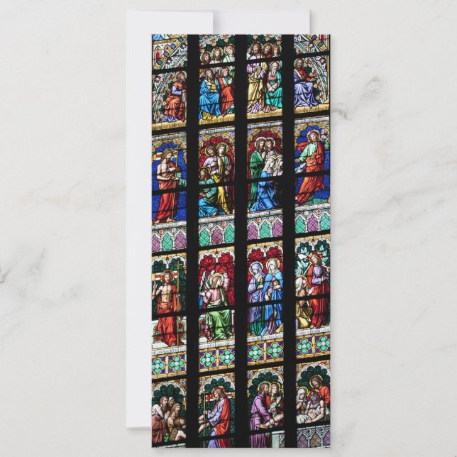 Fenêtre en verre coloré (Devant)