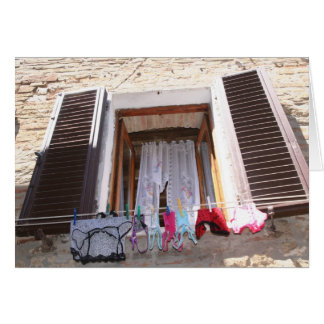 Fenêtre et Thongs