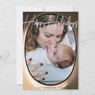 Fenêtre Plan Afficher Joyeux Carte photo de vacanc