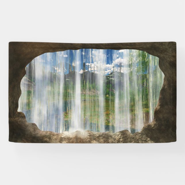 Fenêtre sur la bannière Cwm (Horizontal)