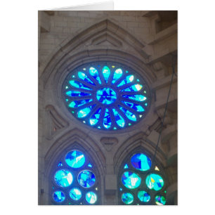 Fenêtres en verre teinté de Gaudi - de Sagrada
