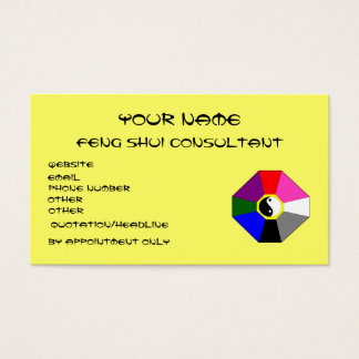 modele de carte de visite feng shui