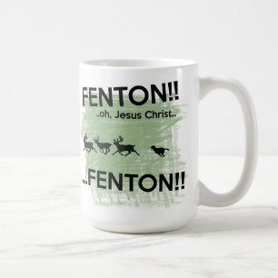 Fenton - Jésus-Christ ! ! Tasse de chien de Fento