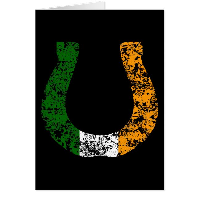 fer à cheval irlandais chanceux (Devant)