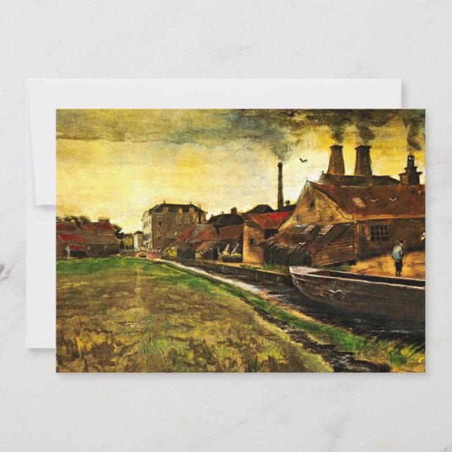 Fer Mill à La Haye par Vincent van Gogh (Devant)