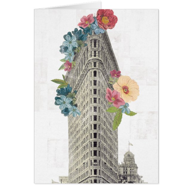 Fer plat floral | New York, New York (Devant)