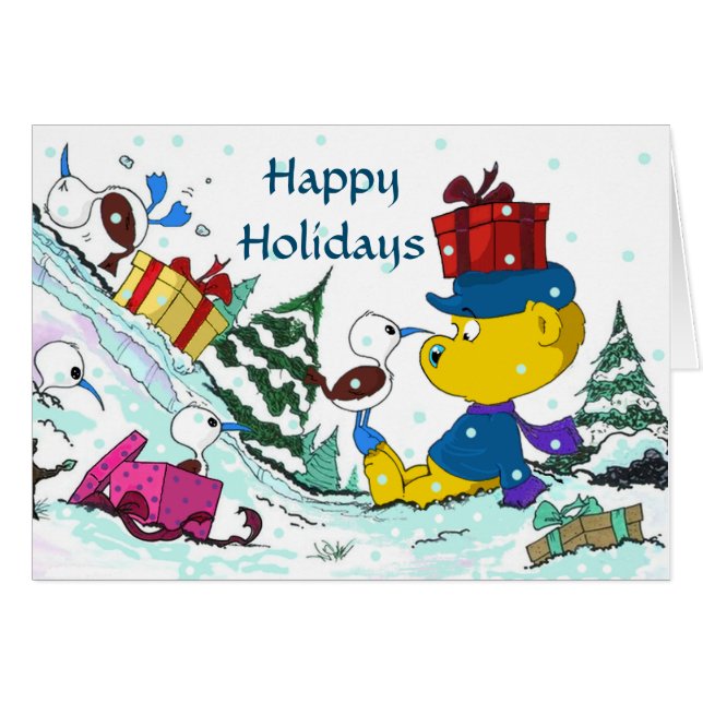 Ferald Christmas Holiday Card (Devant horizontal)