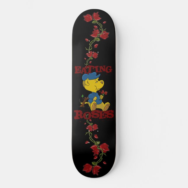 Ferald Eating Rose Skateboard (Recto)