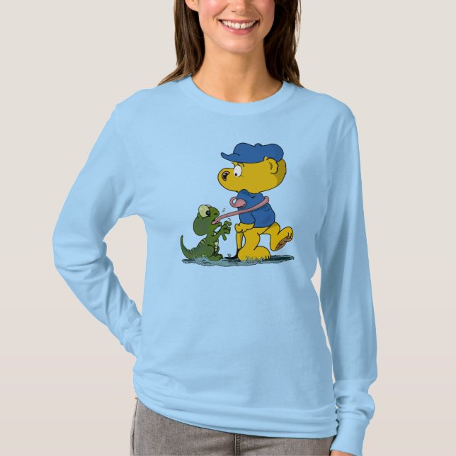 Ferald et le T-shirt bébé Lizard (Devant)