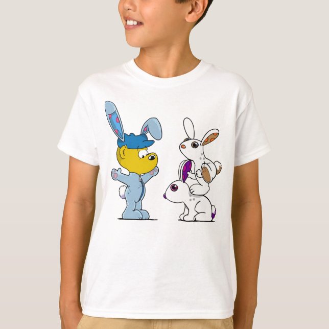 Ferald et le T-shirt Bunniez (Devant)