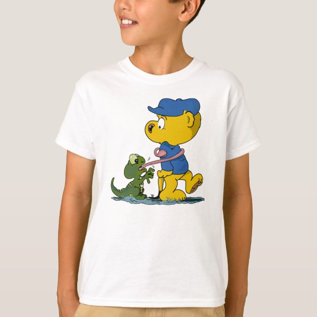 Ferald et les T-shirts Baby Lizard (Devant)