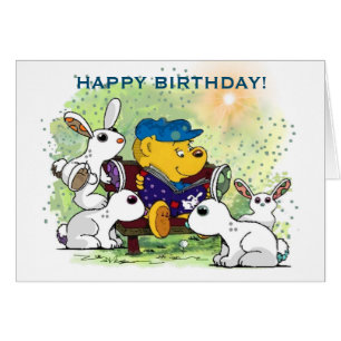 Ferald et The Bunnies Carte d'anniversaire