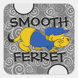 Ferald Sticker pour Carré furet lisse