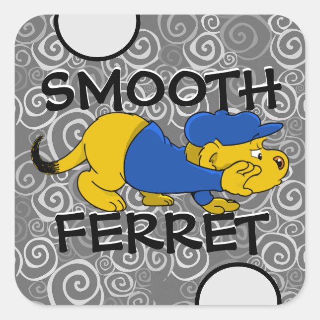 Ferald | Sticker pour Carré furet lisse (Devant)