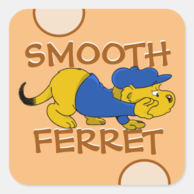 Ferald | Sticker pour Carré furet lisse (Devant)