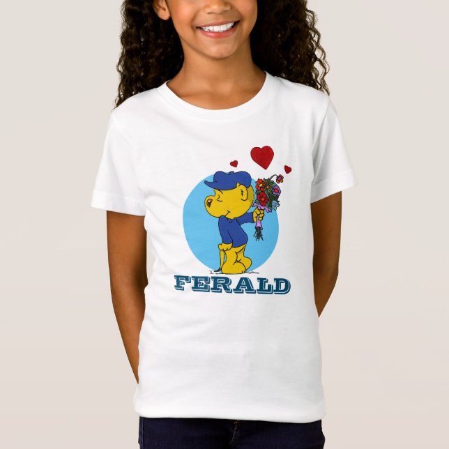Ferald | T-shirt Coeurs et Fleurs (Devant)