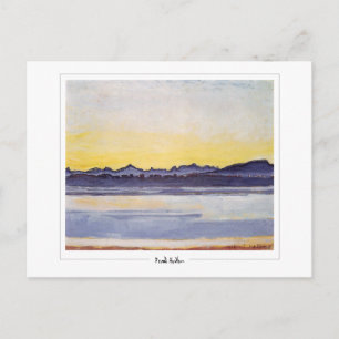 Ferdinand Hodler #102 - Carte postale d'art fin