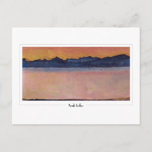 Ferdinand Hodler #104 - Carte postale d'art fin